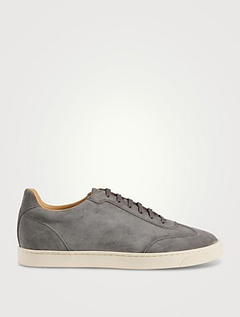 Washed Suede Sneakers