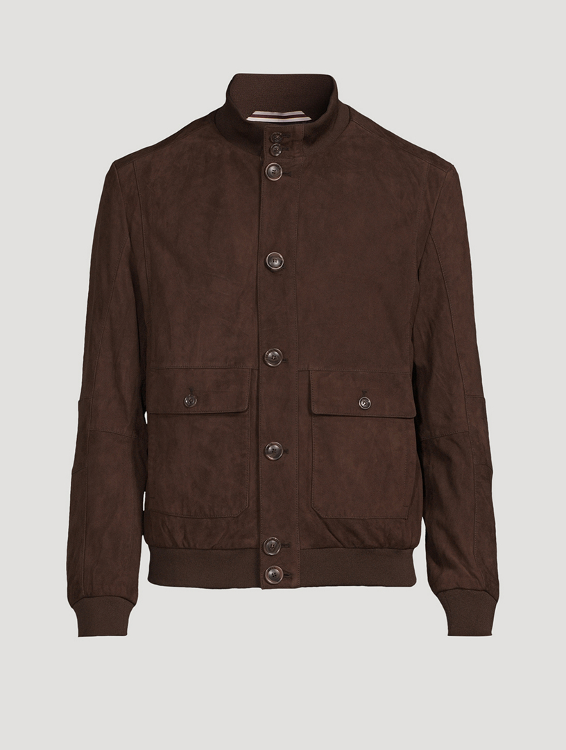 Renfrew Full Zip Suede high quality Jacket Size Small