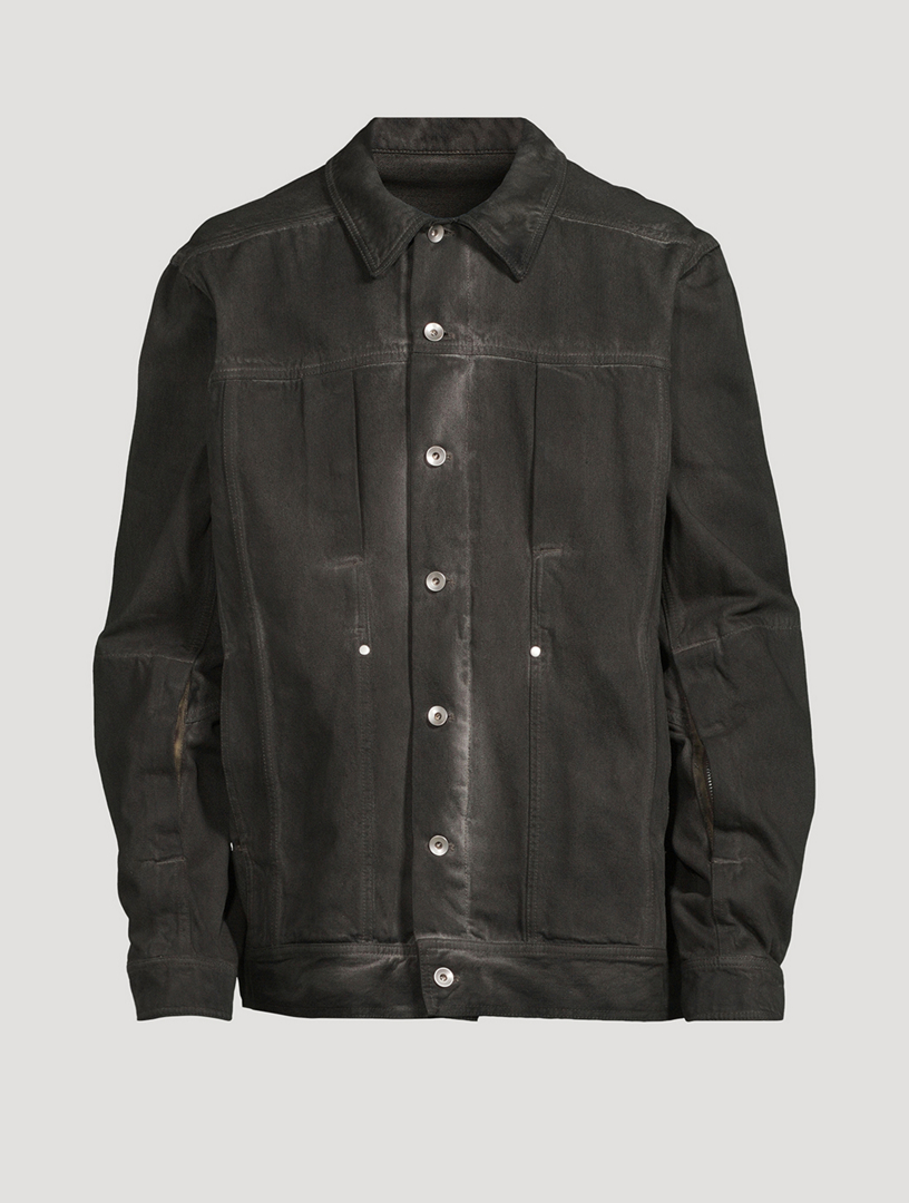 RICK OWENS Lido Worker Denim Jacket | Holt Renfrew