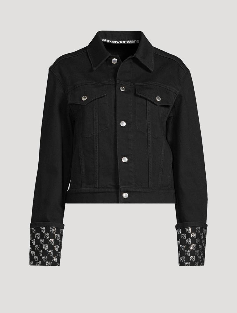 Alexander wang best sale denim jacket