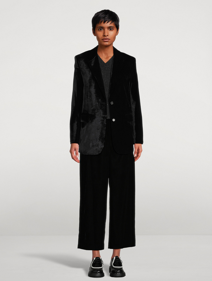 Theory stretch velvet on sale jacket