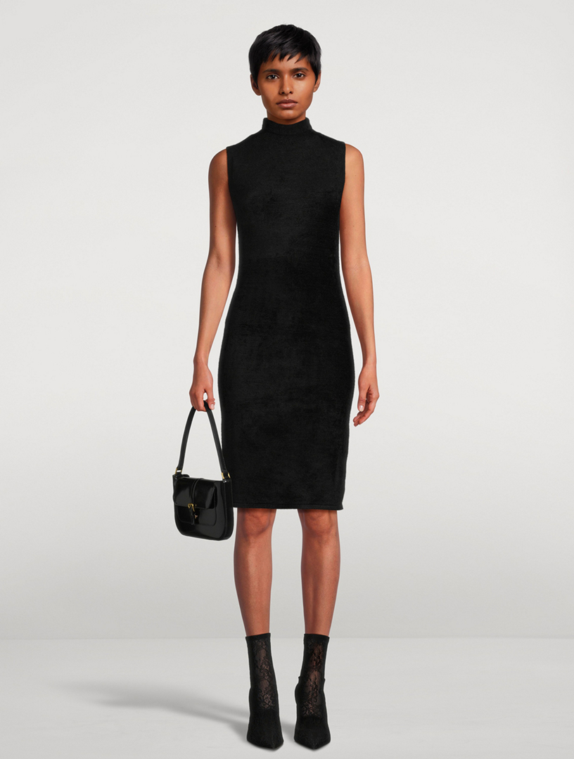 THEORY Velvet Turtleneck Dress | Holt Renfrew