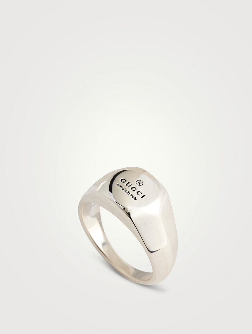 Trademark Silver Signet Ring