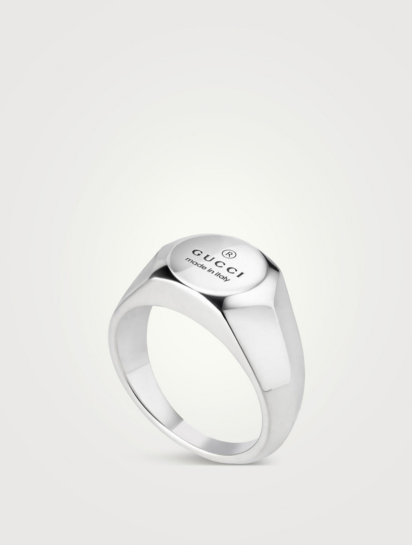 Trademark Silver Signet Ring