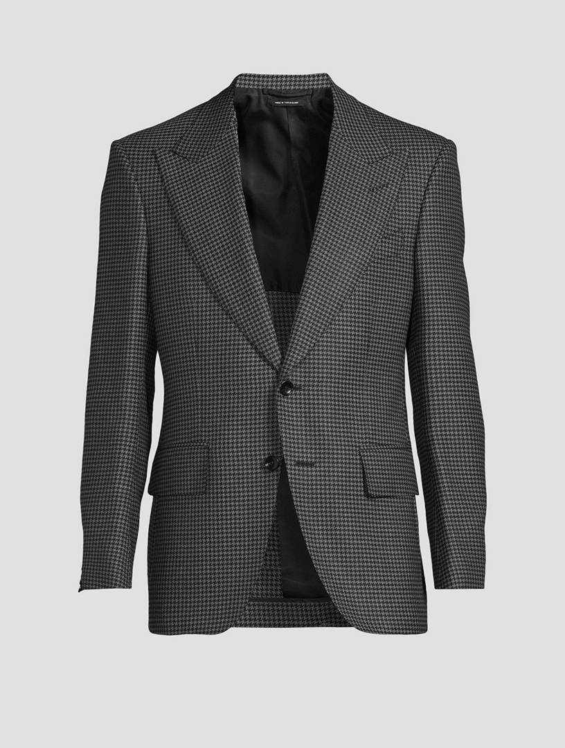 TOM HANBURY Check Pattern Wool Tailored Jacket Men's XL /eaa509862