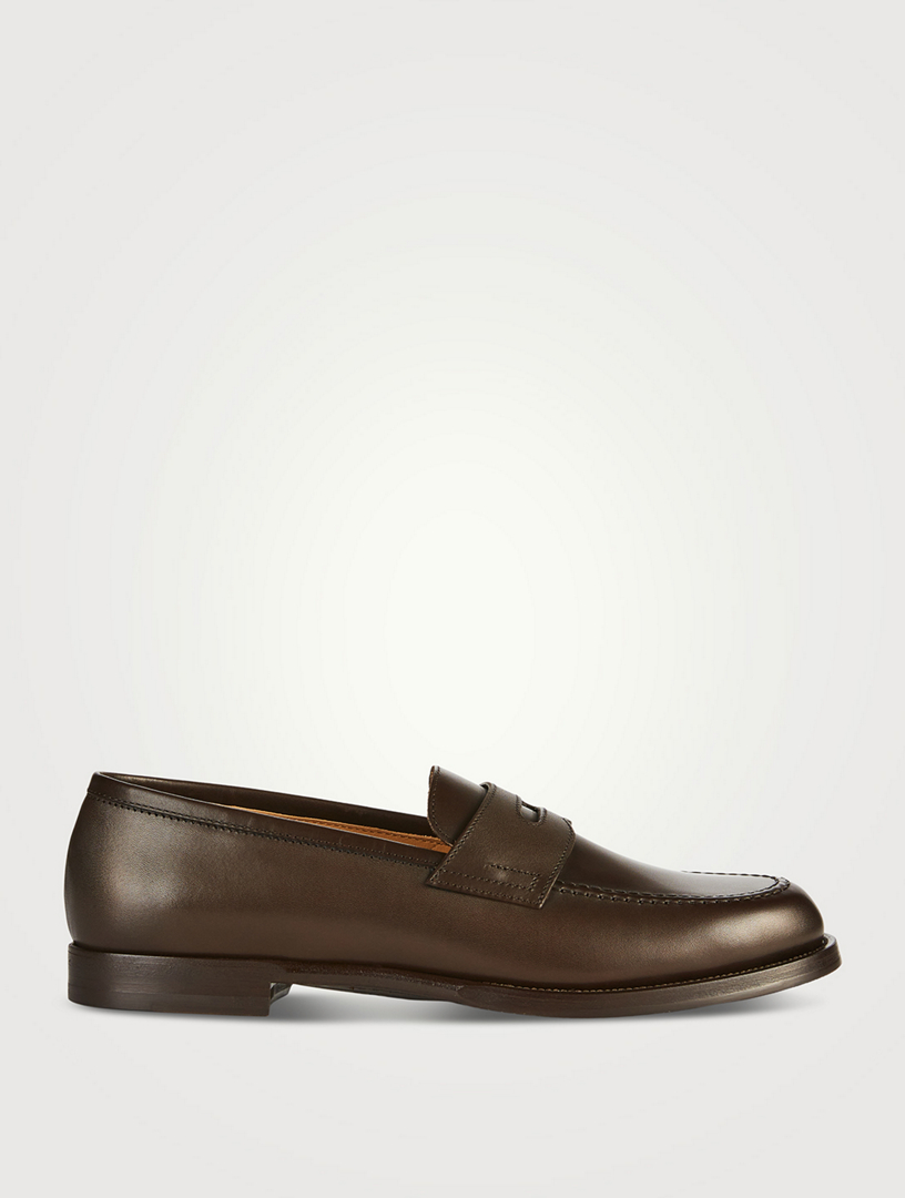 Audley Leather Penny Loafers