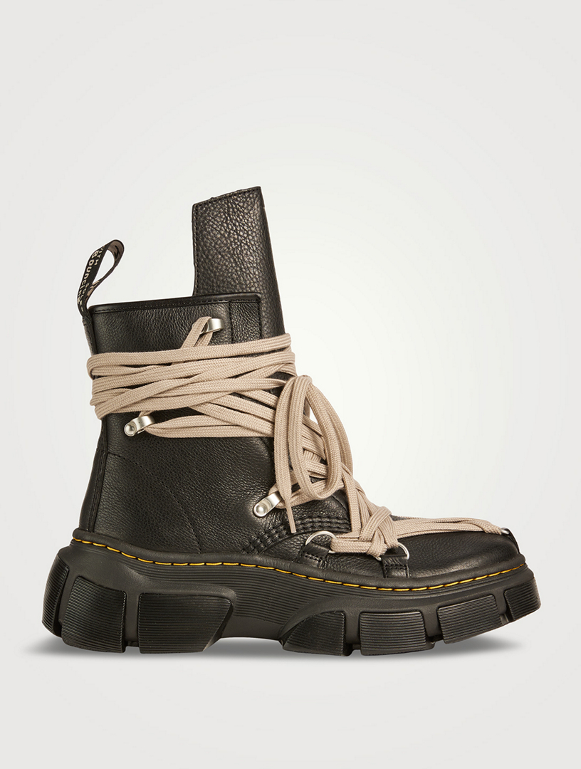 Dr. Martens x Rick Owens 1460 DMXL Leather Combat Boots