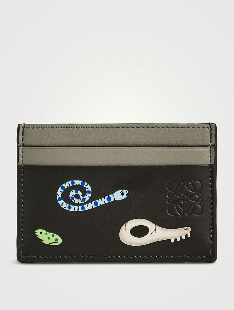 Mandragora Satin Leather Cardholder