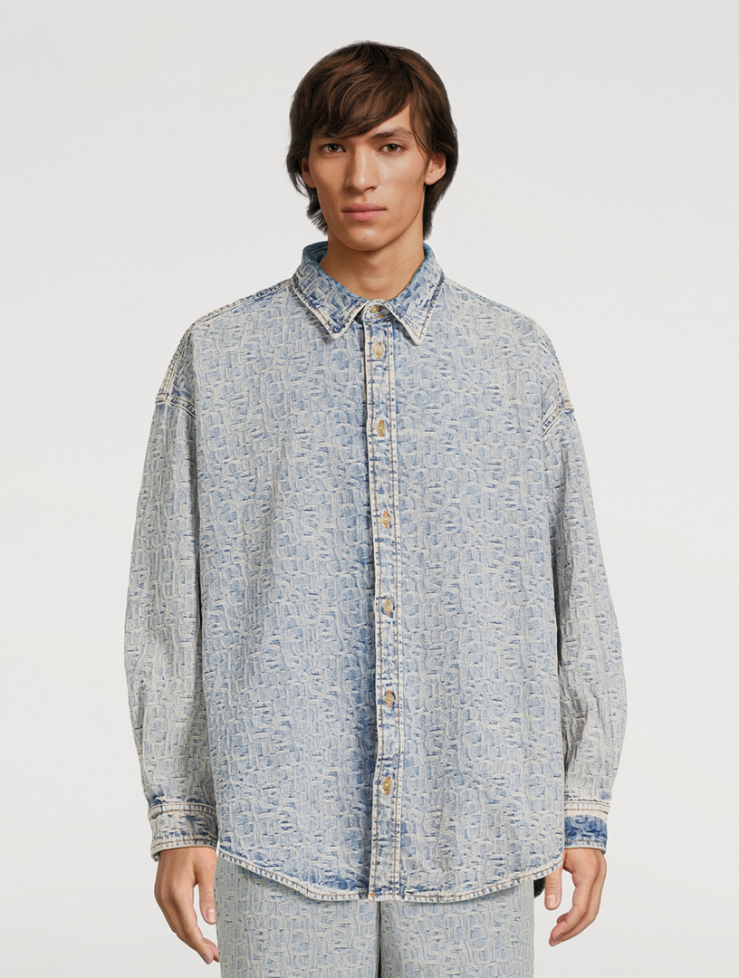 Denim Logo Shirt