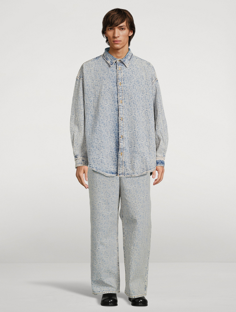 Denim Logo Shirt