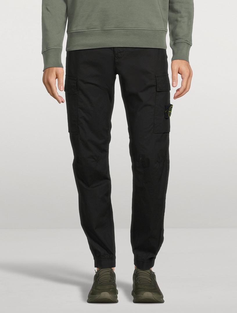 STONE ISLAND Stretch Cotton Cargo Pants