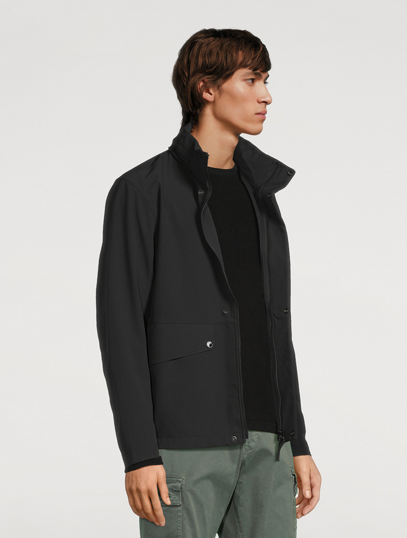 STONE ISLAND Soft Shell Jacket With Hood | Holt Renfrew