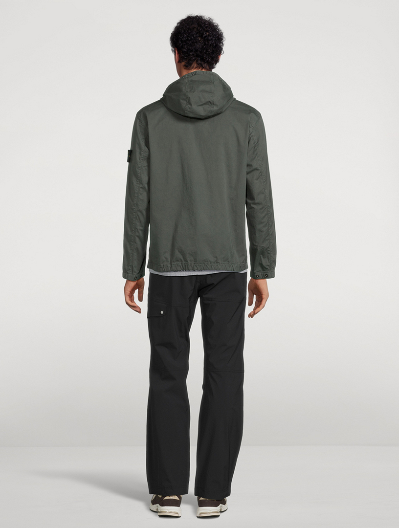 STONE ISLAND Supima Cotton Twill Stretch-TC Jacket | Holt Renfrew