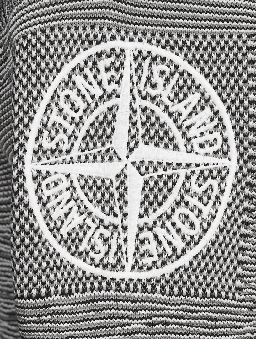 Cotton-Blend Oversized Sweater