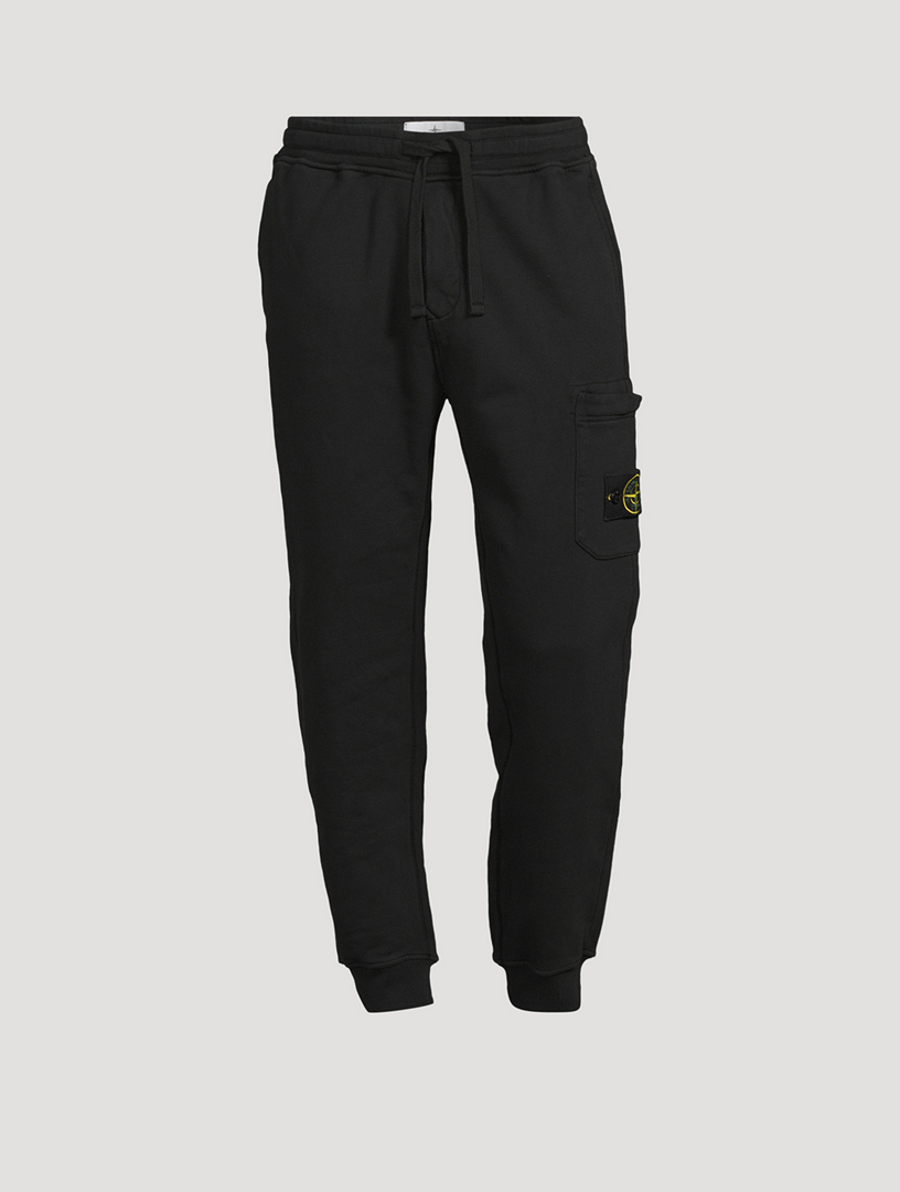 MACKAGE MARVIN DOUBLE FACE JERSEY SWEATPANTS IN BLACK