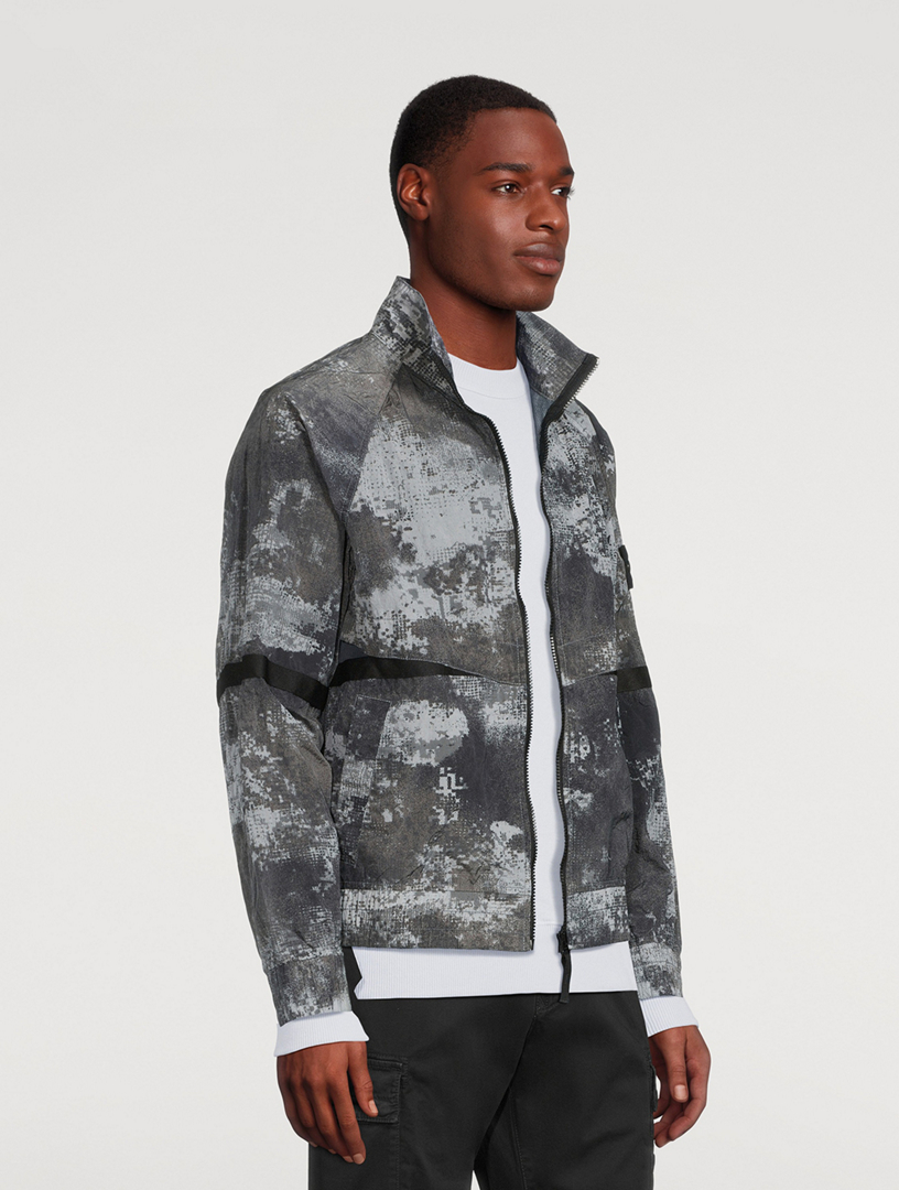 Nylon Jacket Camo Print