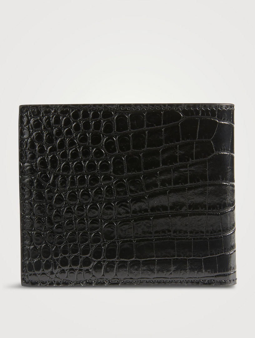 T-Line Leather Bifold Wallet