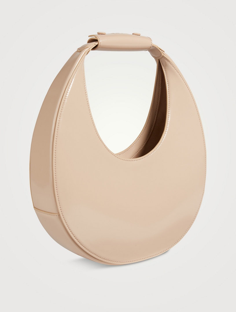 Moon Leather Shoulder Bag