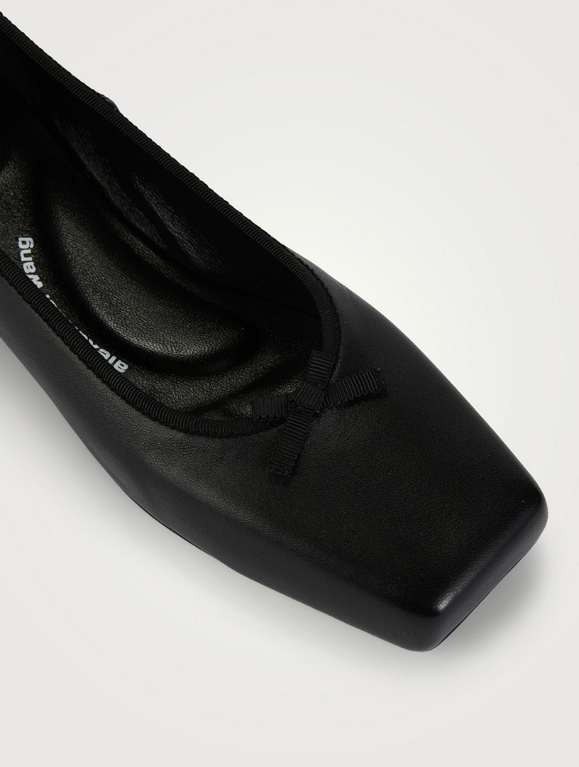 Billie Leather Ballet Flats