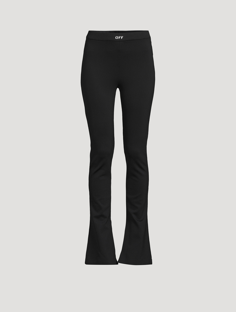 Woolworth Pant Black in Scuba – The Row
