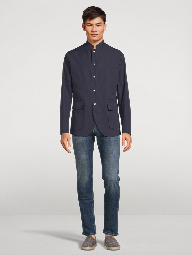 Wool-Blend Sport Coat