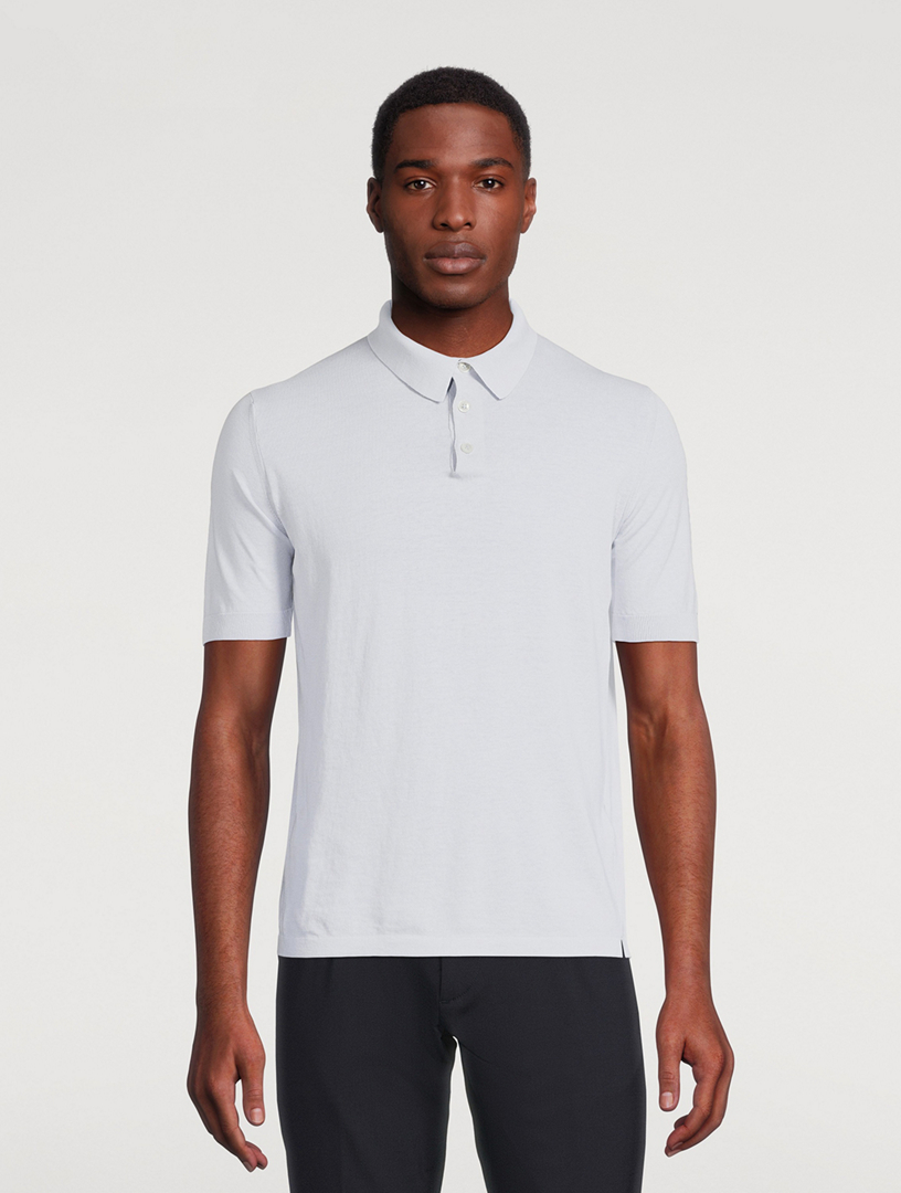 Three-Button Polo Shirt