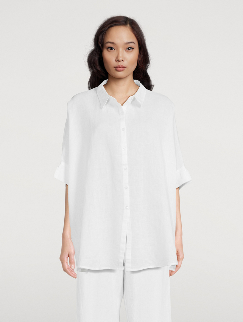 Lula Cotton And Linen Shirt