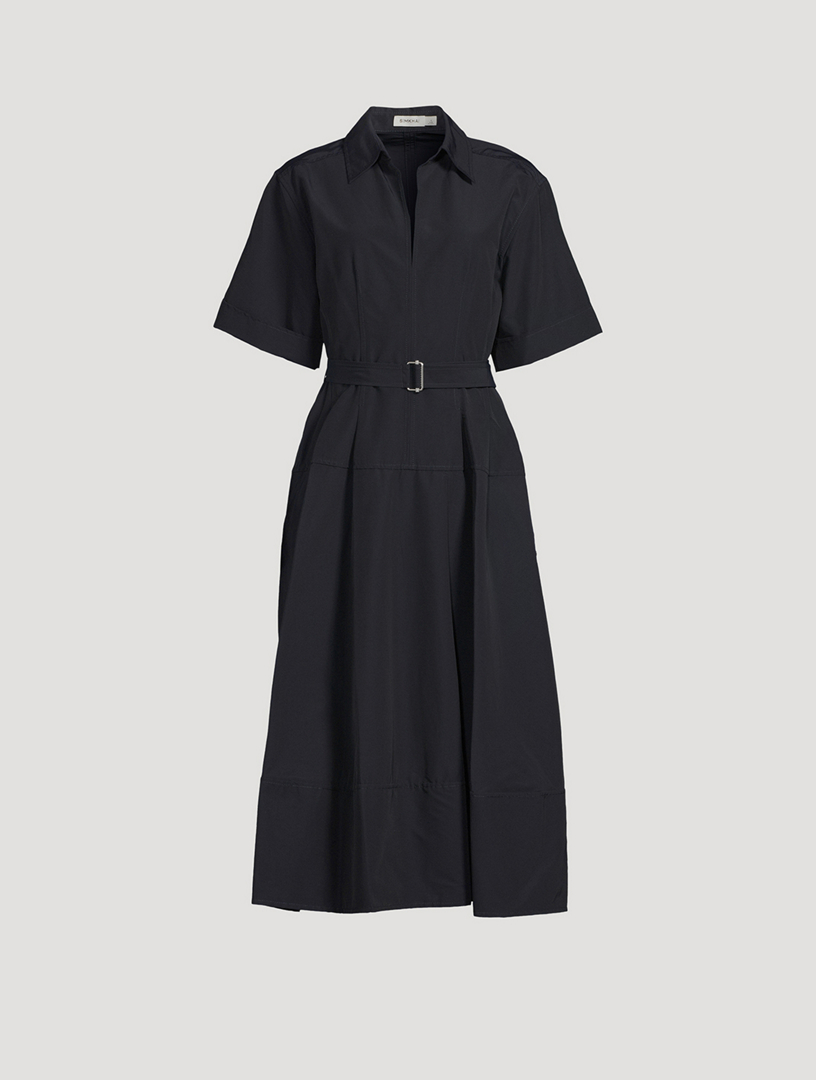 SIMKHAI Deanna Belted Shirt Dress | Holt Renfrew