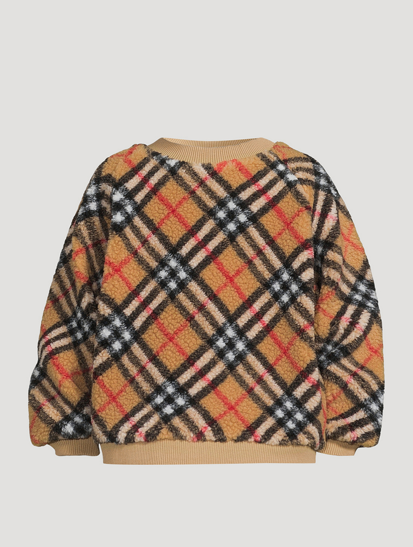 Burberry fleece outlet