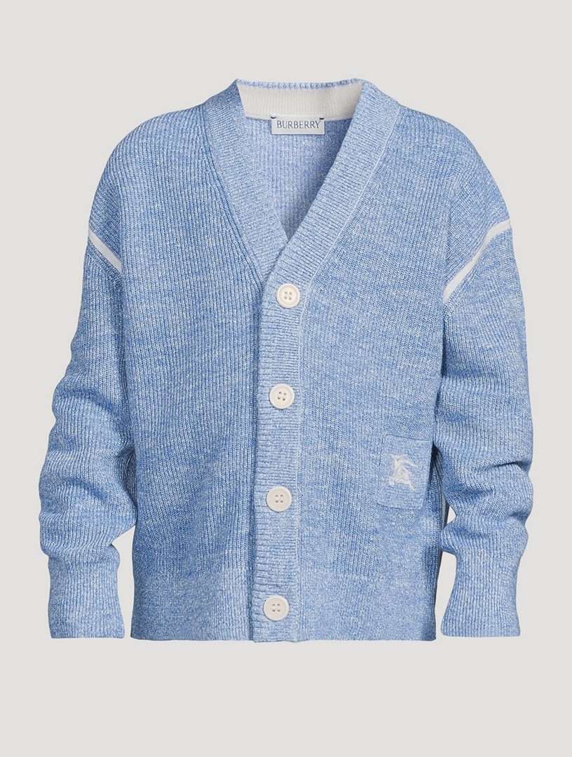 BURBERRY Linen And Cotton Cardigan