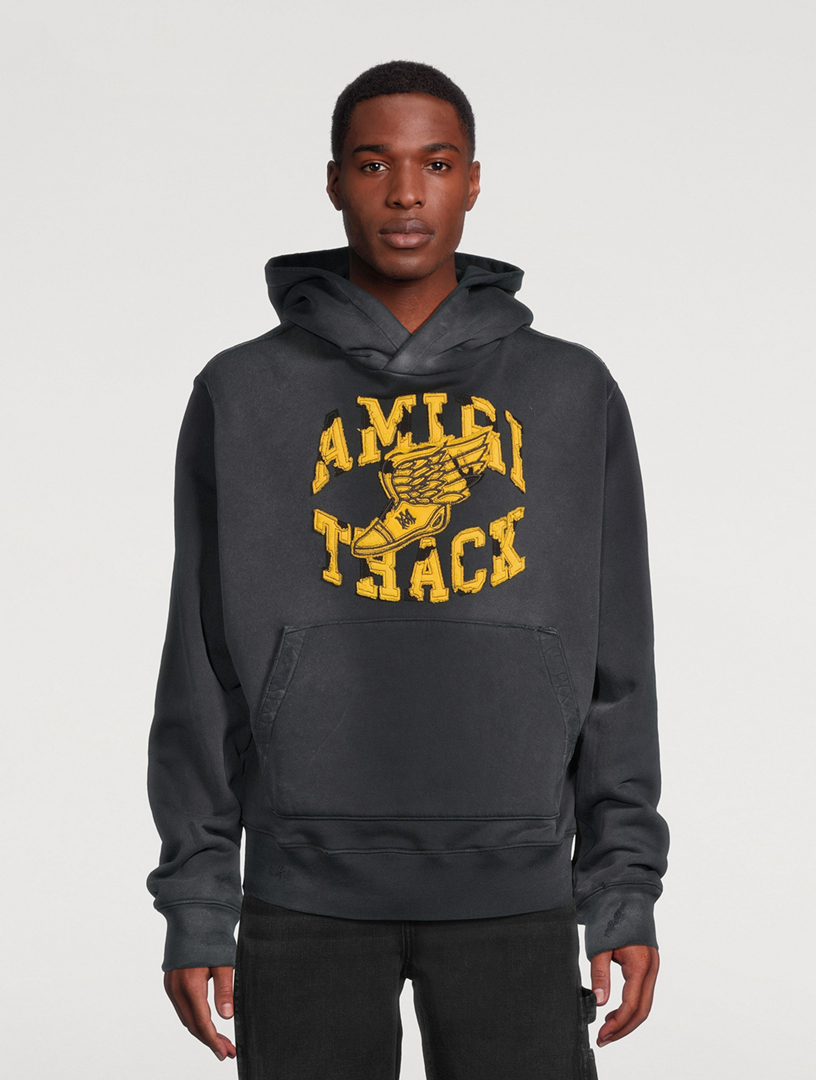 Amiri sales yellow hoodie