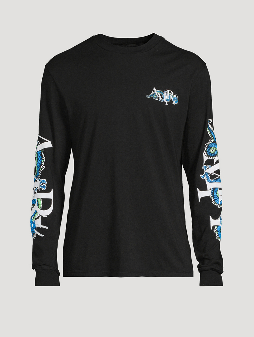 Tシャツ・カットソー AMIRI LUNAR NEW YEAR DRAGON LONG SLEEVE TEE AMIRI LUNAR NEW YEAR DRAGON LONG SLEEVE TEE | REVERSIBLE