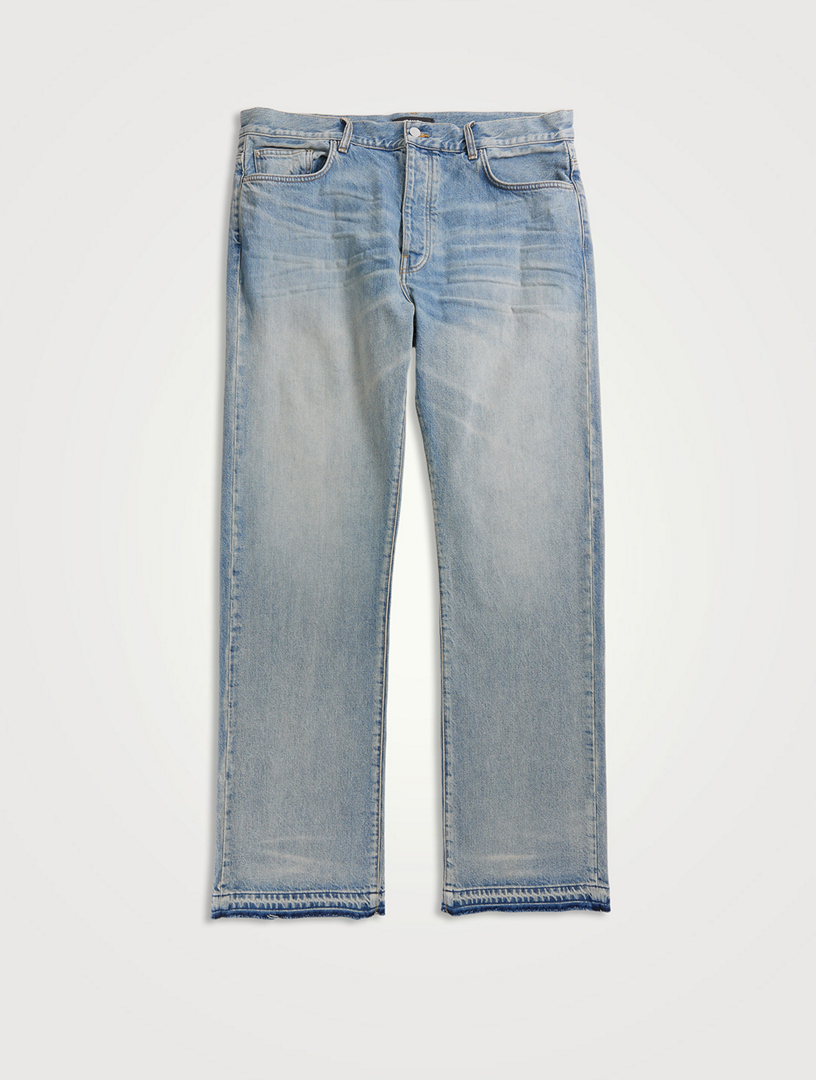 RELEASE HEM STRAIGHT JEAN - Antique Indigo – AMIRI