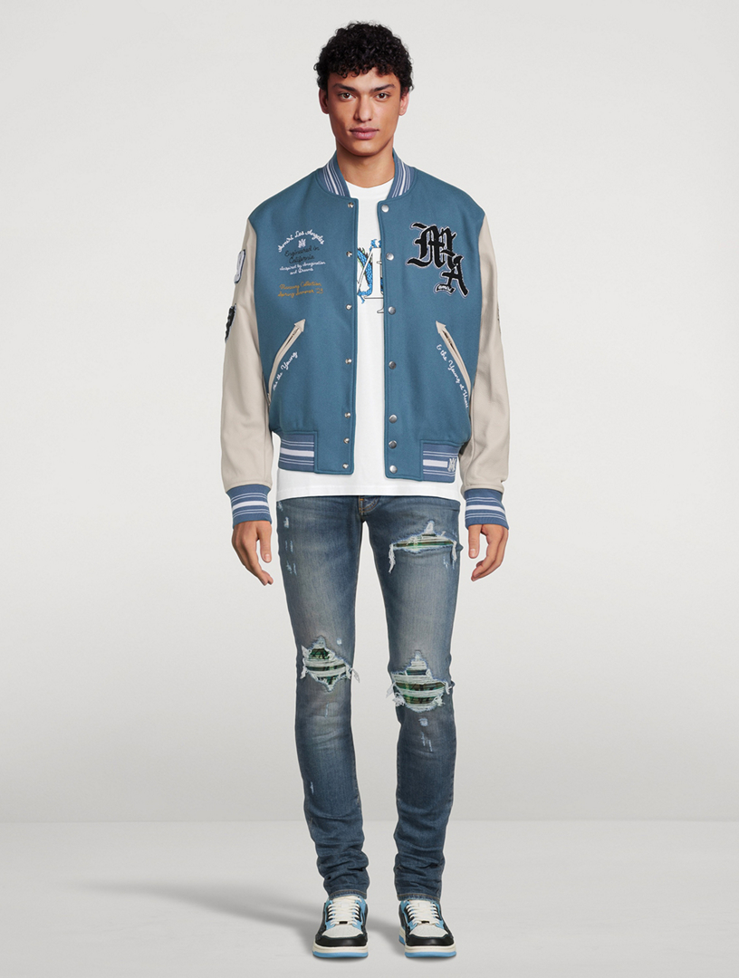 MX1 Plaid Skinny Jeans