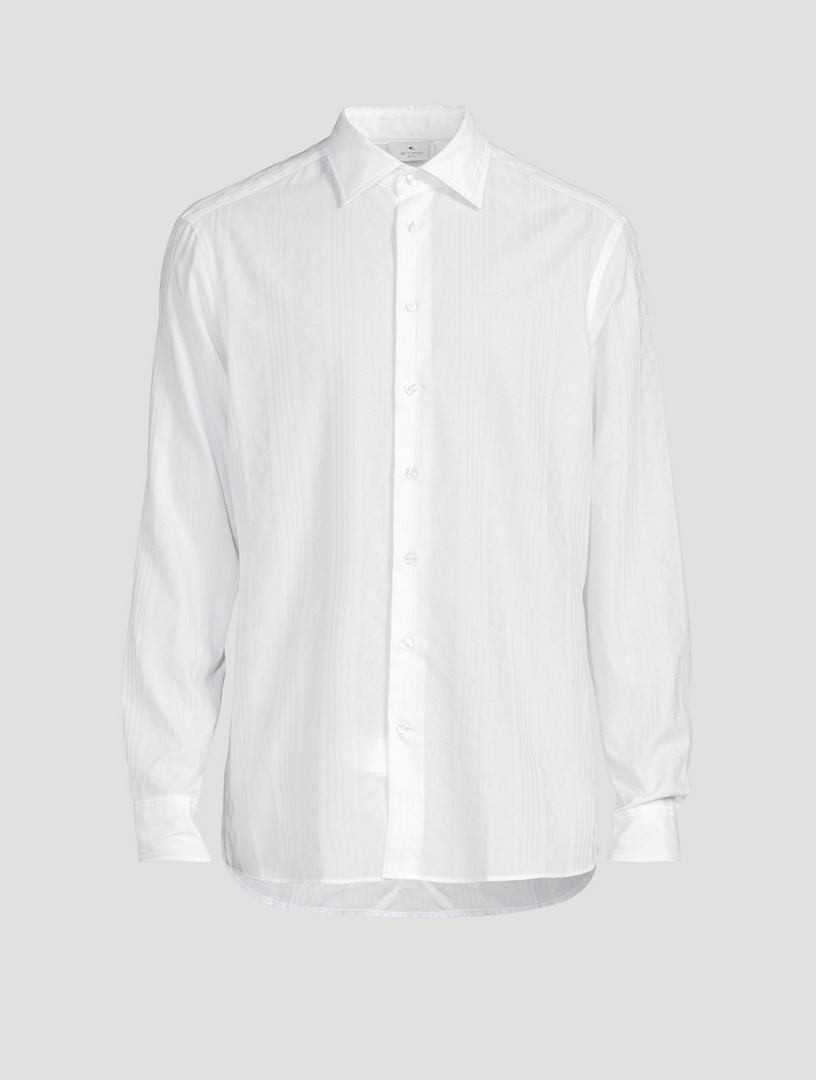 Cotton Jacquard Shirt