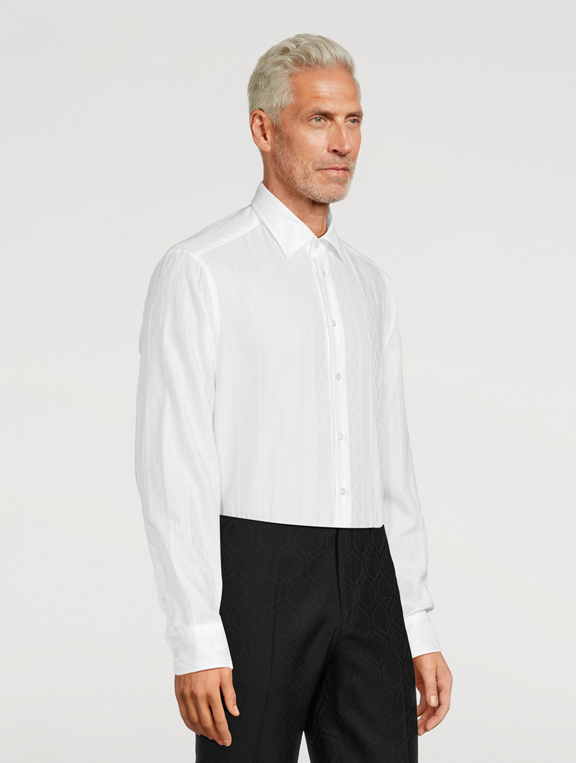 Cotton Jacquard Shirt