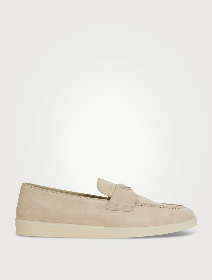 Suede Loafers