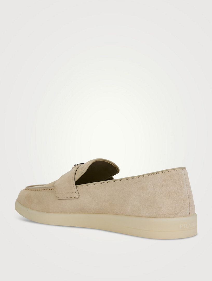 Suede Loafers