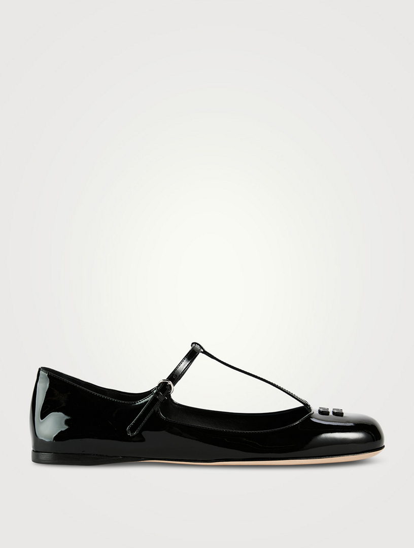 Patent Leather Mary Jane Flats