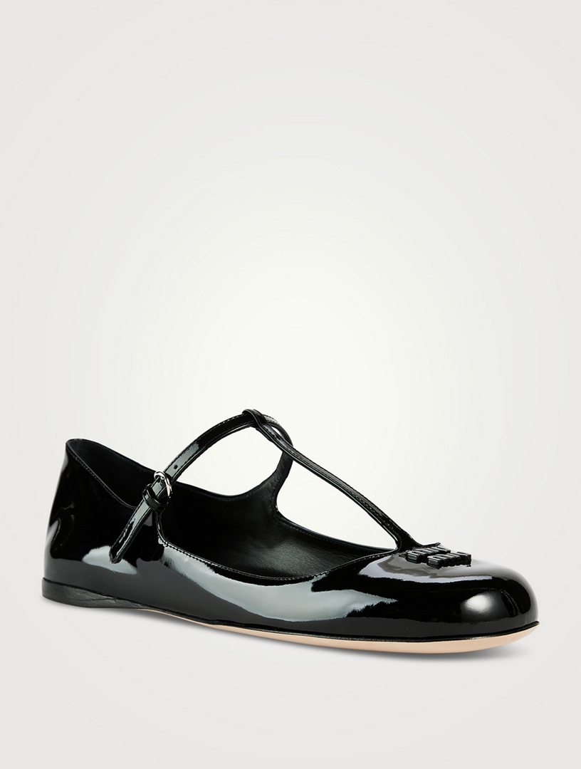 Patent Leather Mary Jane Flats
