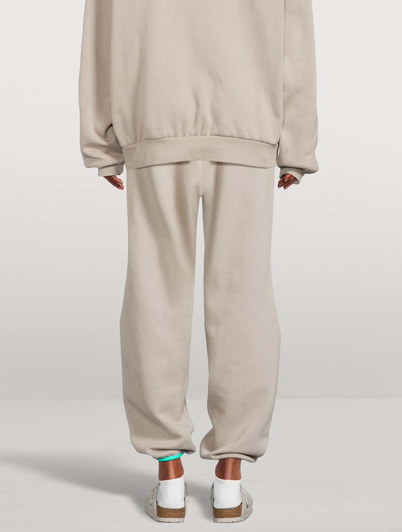 Shop FEAR OF GOD ESSENTIALS Street Style Plain Cotton Logo Pants by ally.K