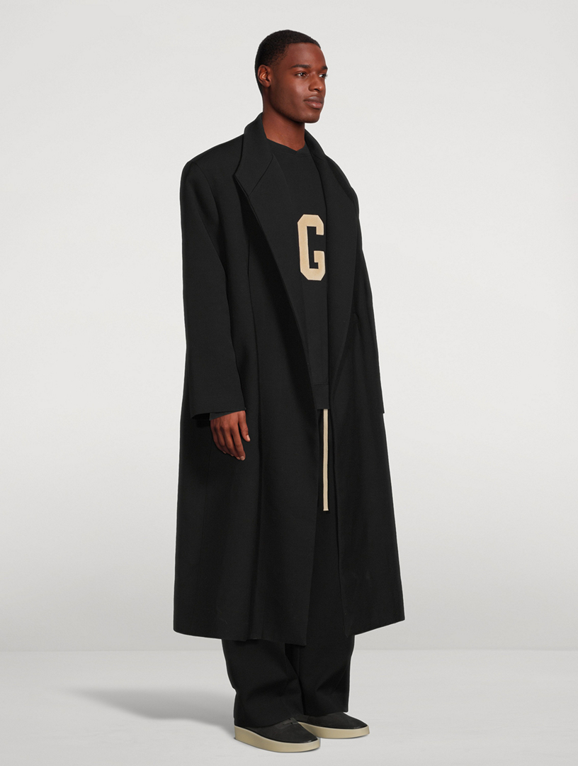 チェスターコート fear of god stand collar over coat FEAR OF GOD Double Wool Stand Collar Overcoat | Holt Renfrew