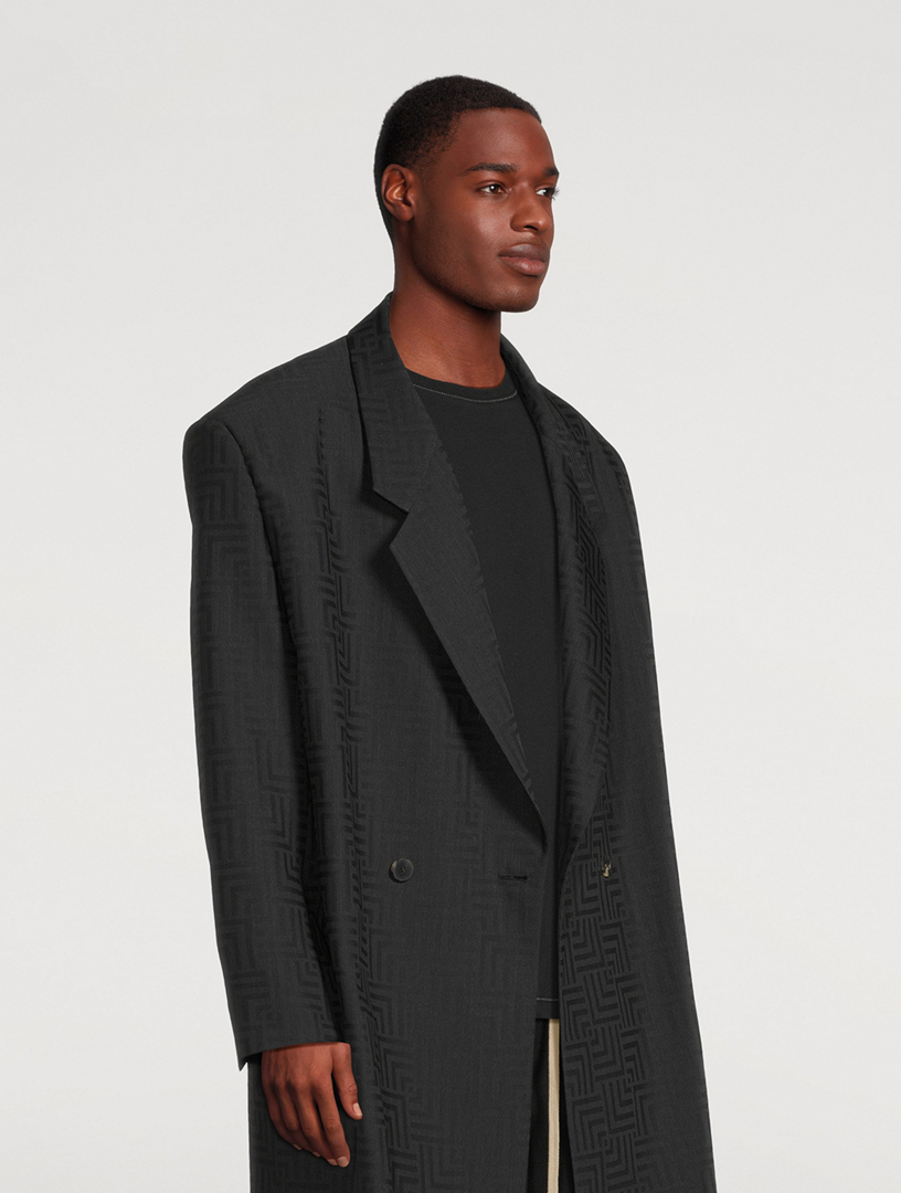 Wool Jacquard California Blazer