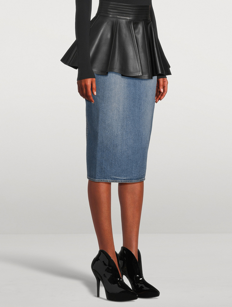 Leather Skirt Belt