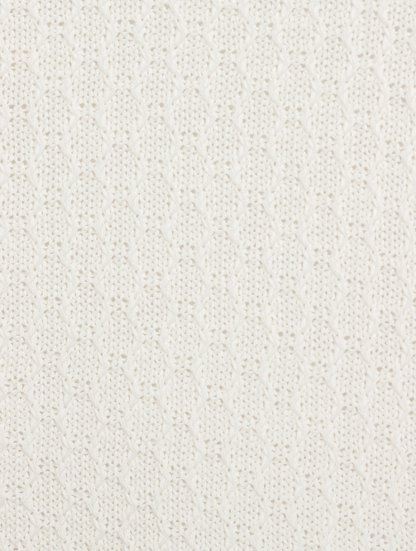 Half-Zip Polo Sweater