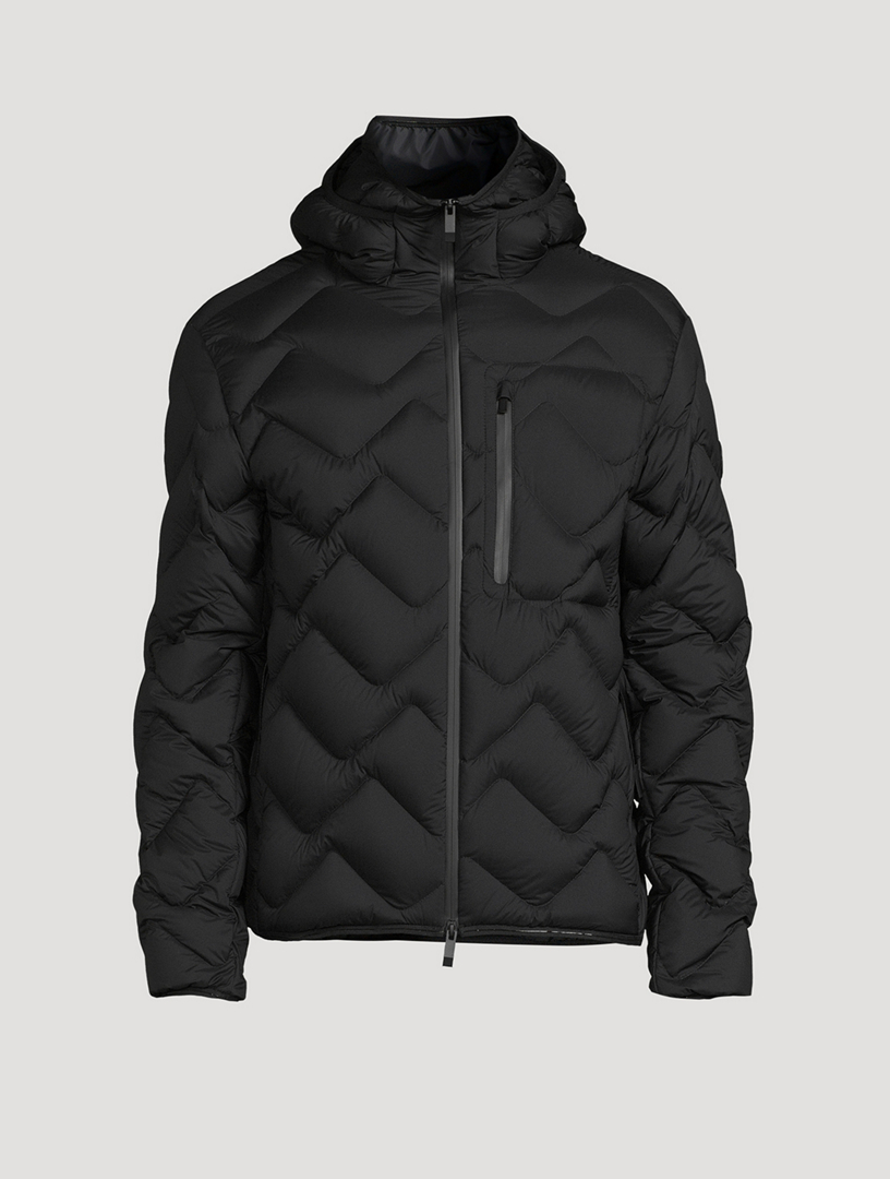 Moncler Grenoble: Blouson Montgetech vert en duvet