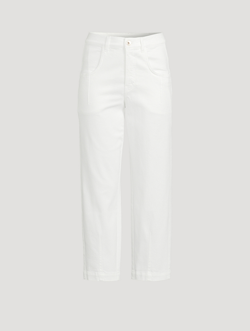 Straight-Leg Trousers