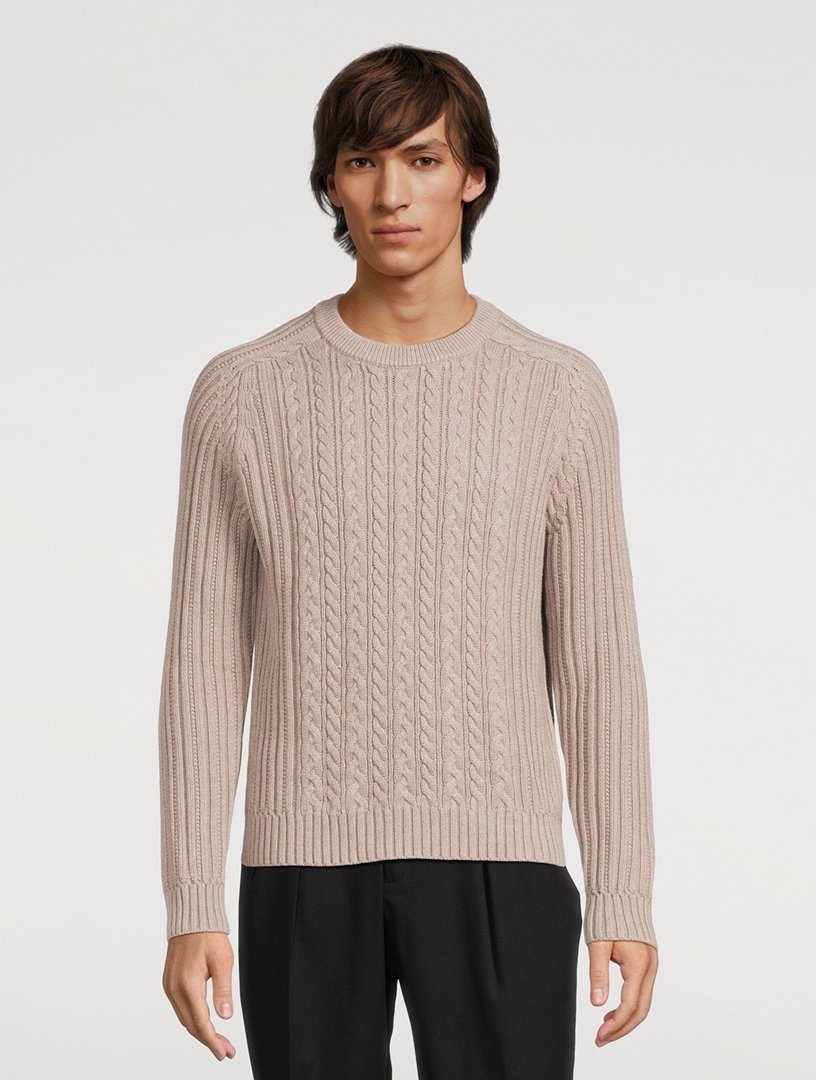 Organic Cotton And Cashmere Sweater