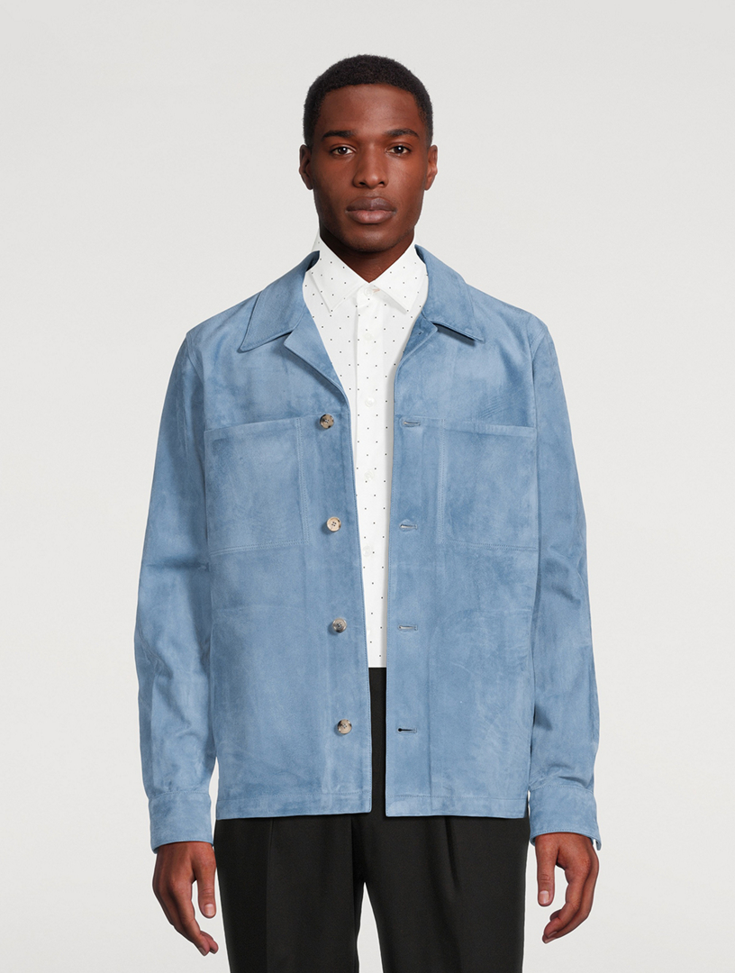 Suede Overshirt