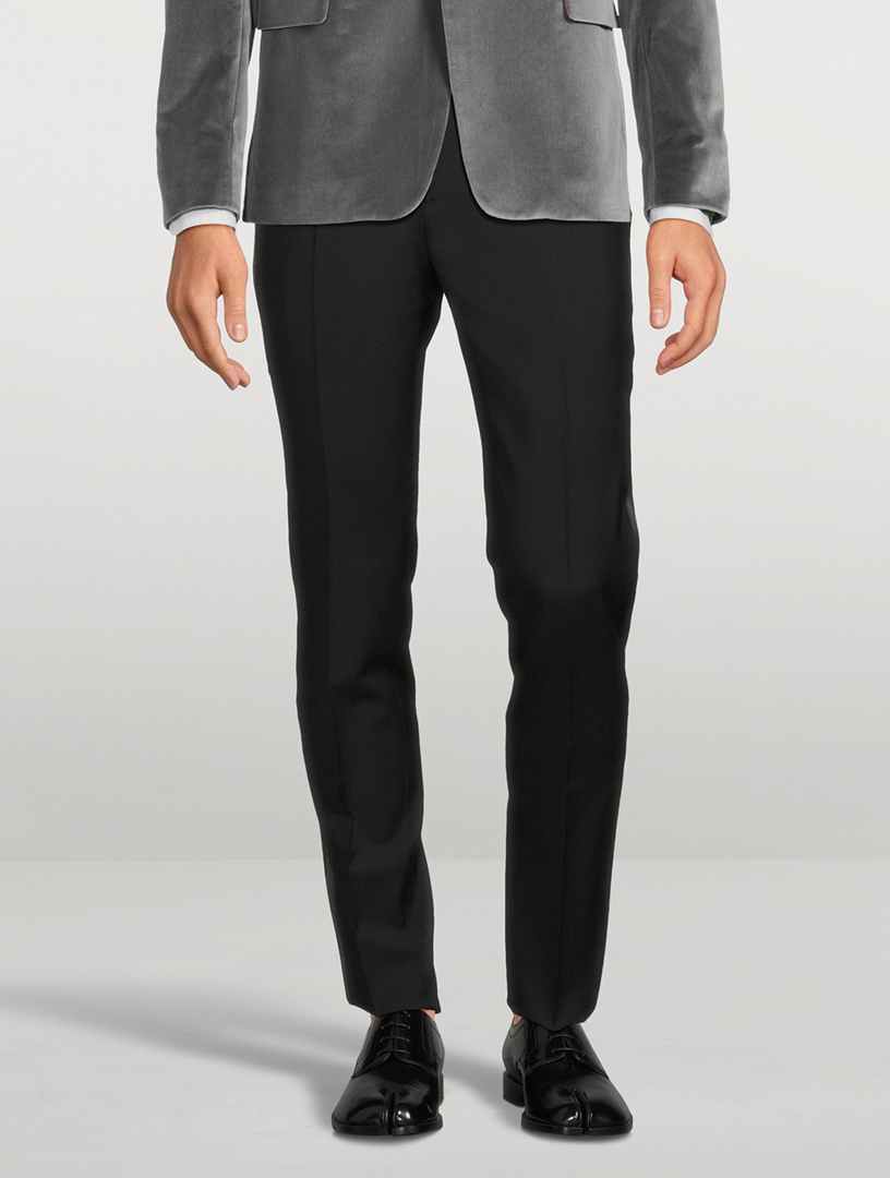 Wool And Mohair Dress Pants
